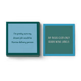 Karma Deilvery | Reversible Cocktail Napkins