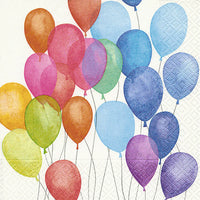 Bright Balloons Cocktail Napkins