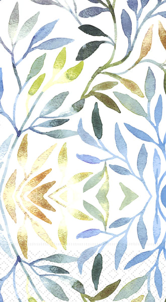 Multicolor Leaves Guest Towels