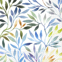 Multicolor Leaves Cocktail Napkins