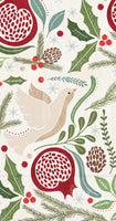 Winter Berry Dove Guest Towels