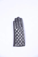 Monica Gloves | Metallic Grey