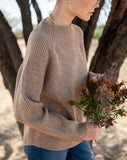 Monograph Mockneck Sweater | Heathered Driftwood