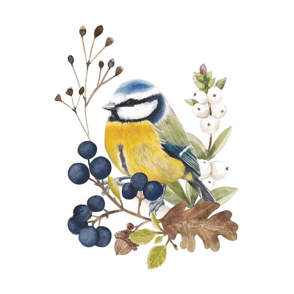 Oiseau in Nature Lunch Napkins