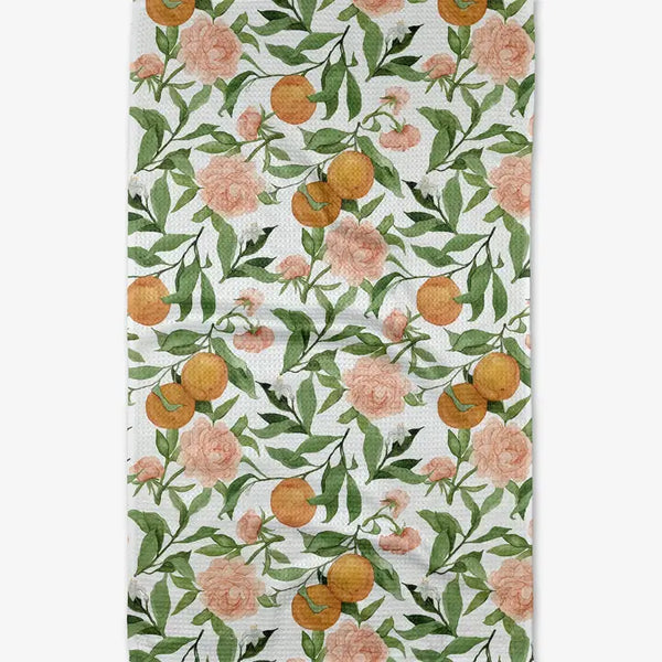 A Peony for Your Thoughts Kitchen Towel