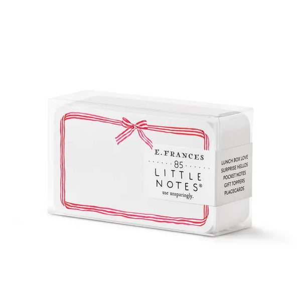 Red Ribbon Candy Little Notes