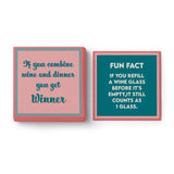 Refill Wine | Reversible Cocktail Napkin