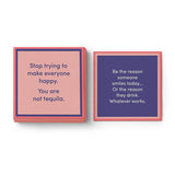 Smiles Today | Reversible Cocktail Napkins