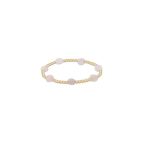 Admire Gold Bracelet | Pink Opal