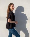 Amelia Short Sleeve Tee | Black