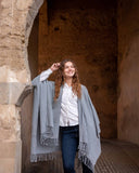 Classic Travel Wrap | Fog