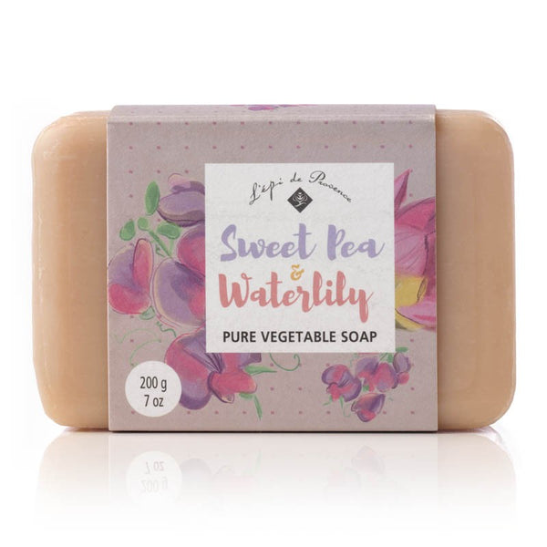 Sweet Pea & Waterlily Bar Soap