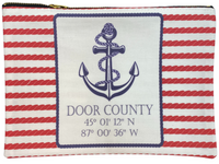 Door County Striped Bag