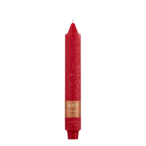 9" Red Collenette Candle