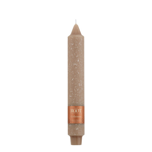 9" Taupe Collenette Candle