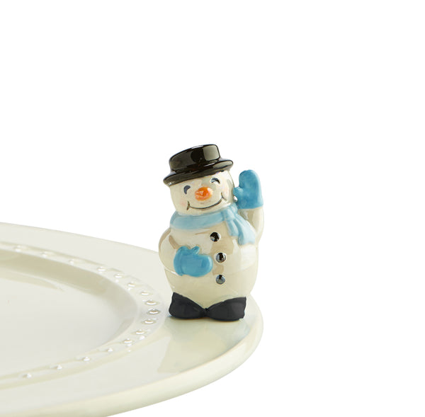 frosty pal | snowman mini by nora fleming