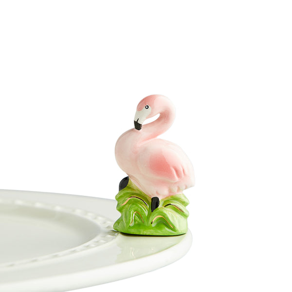 tickled pink | flamingo mini by nora fleming