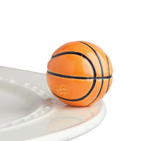 hoop there it is | basketball mini by nora fleming