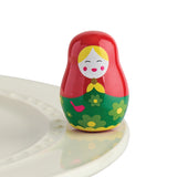 all dolled up | nesting doll mini by nora fleming