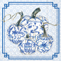 Royal Pumpkins Cocktail Napkins