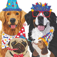 Party Pooches Cocktail Napkin