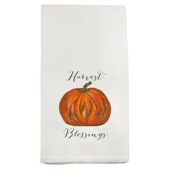 Pumpkin Harvest Blessing Towel