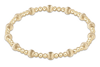 Extends 7.5" Dignity Sincerity Gold Bracelet | 5mm