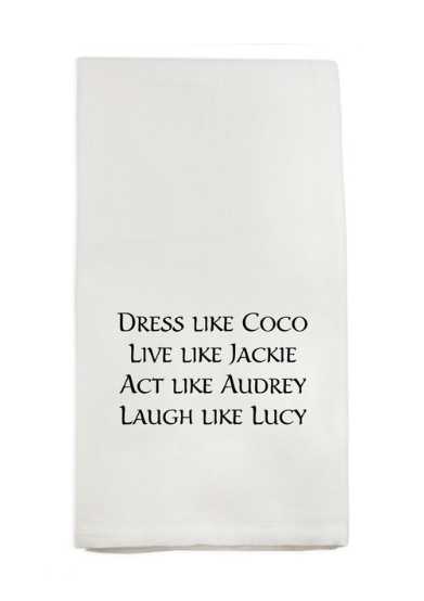 Dress Like Coco | Dish Towel