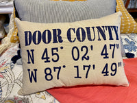 Door County Coordinates Accent Pillow