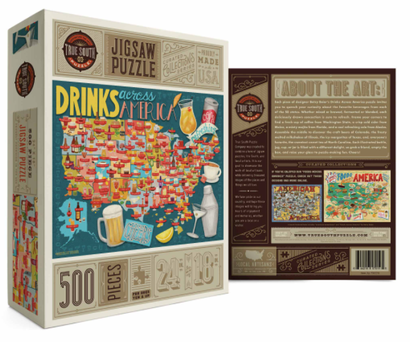 Drinks Across America Puzzle | 500 Pieces