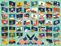 State Flags Puzzle | 500 Pieces