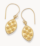 Petite Primrose Drop Earrings | Gold