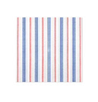 Americana Stripe Papersoft Cocktail Napkins