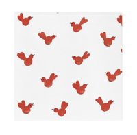 Red Bird Papersoft Cocktail Napkins