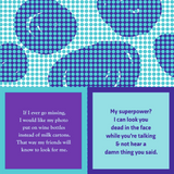 Milk Carton | Reversible Cocktail Napkins