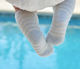 Blue Pearl | CozyChic Infant Socks | Set of 3
