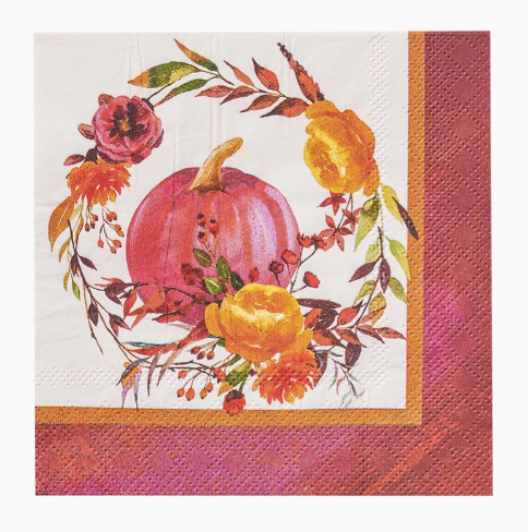 Autumn Bouquet | Cocktail Napkins | Sophistiplate