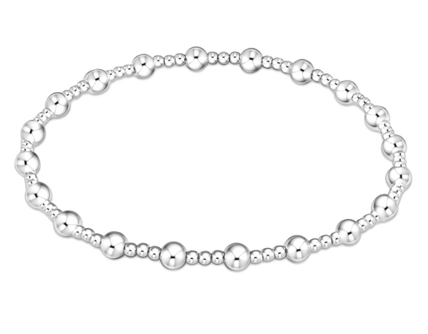 Silver Sincerity Bead Bracelet | 4mm