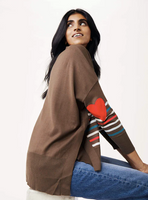 Amour Sweater | Holiday Stripes