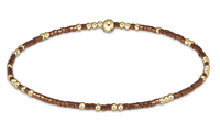 Extends 7.5" Hope Unwritten Bracelet | Metallic Copper