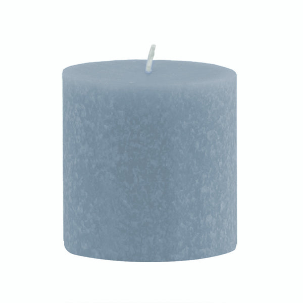 Williamsburg Blue Pillar Candle | 3x3