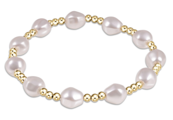 Admire Gold Bracelet | Pearl