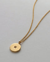 Pause Necklace | Gold