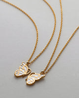 Wings to Fly Necklace Set | Gold
