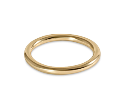 Classic Gold Band Ring | Size 8