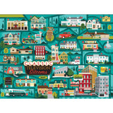 Classic Sitcoms Map Puzzle | 500 Pieces