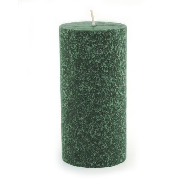Dark Green Pillar Candle | 3x6