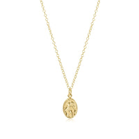 Gold Protection Charm Necklace | 16 inch