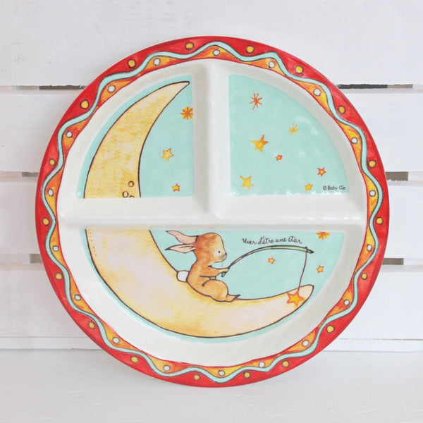 Bunny Round Section Plate