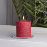 Red Pillar Candle | 3x3